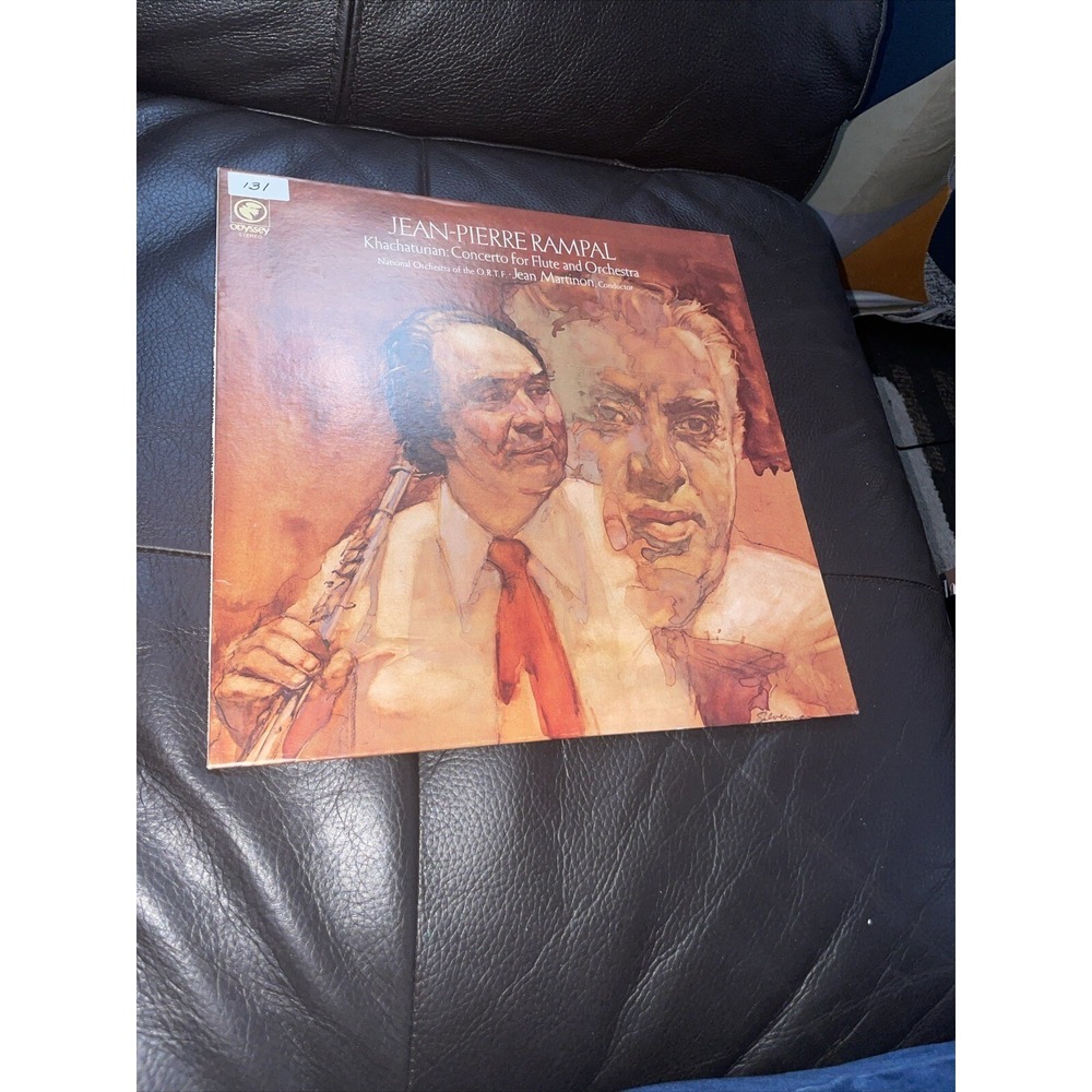 KHACHATURIAN-CONCERTO FOR FLUTE & ORCHESTRA-ORIGINAL 1976 COLUMBIA VINYL-